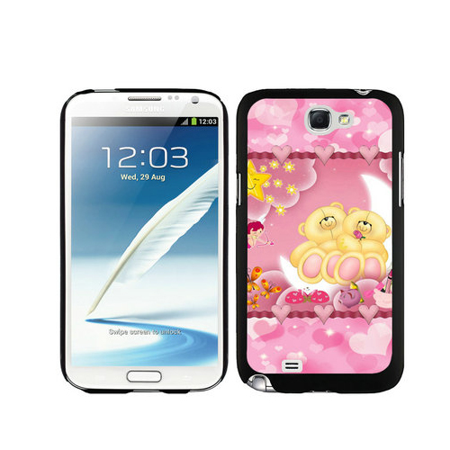 Valentine Bear Love Samsung Galaxy Note 2 Cases DVD | Women - Click Image to Close